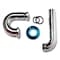 Thrifco Plumbing 17 Gauge 1-1/2 Inch x 1-1/4 Inch Chrome Plated Brass Tubular P-Trap 4402804 - alternate 1